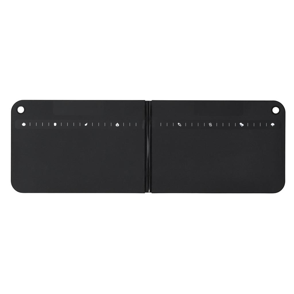 Takagi TAKAGI Schneidebrett, das erweitert und gefaltet werden kann und beidseitig verwendet werden kann mit Haken aus enthält Silber Spülmaschinenfest entfaltet sich für groß faltet für