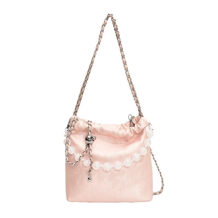 IELGY Exquisite and Fashionable Handbag, Foreign Style Solid Color Versatile Shoulder High Texture Simple Trend Messenger Bag