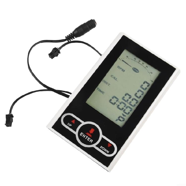 Instantaneous Speed Measurement Total Distance Trackers Display Dashboards for Stationary Bikes