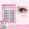 Makeup Self-adhesive Lash Clusters Extension Glue Free False Lashes Fake Eyelashes  Women/Girls