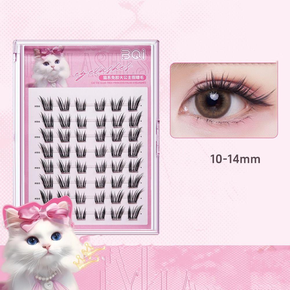 Makeup Self-adhesive Lash Clusters Extension Glue Free False Lashes Fake Eyelashes  Women/Girls