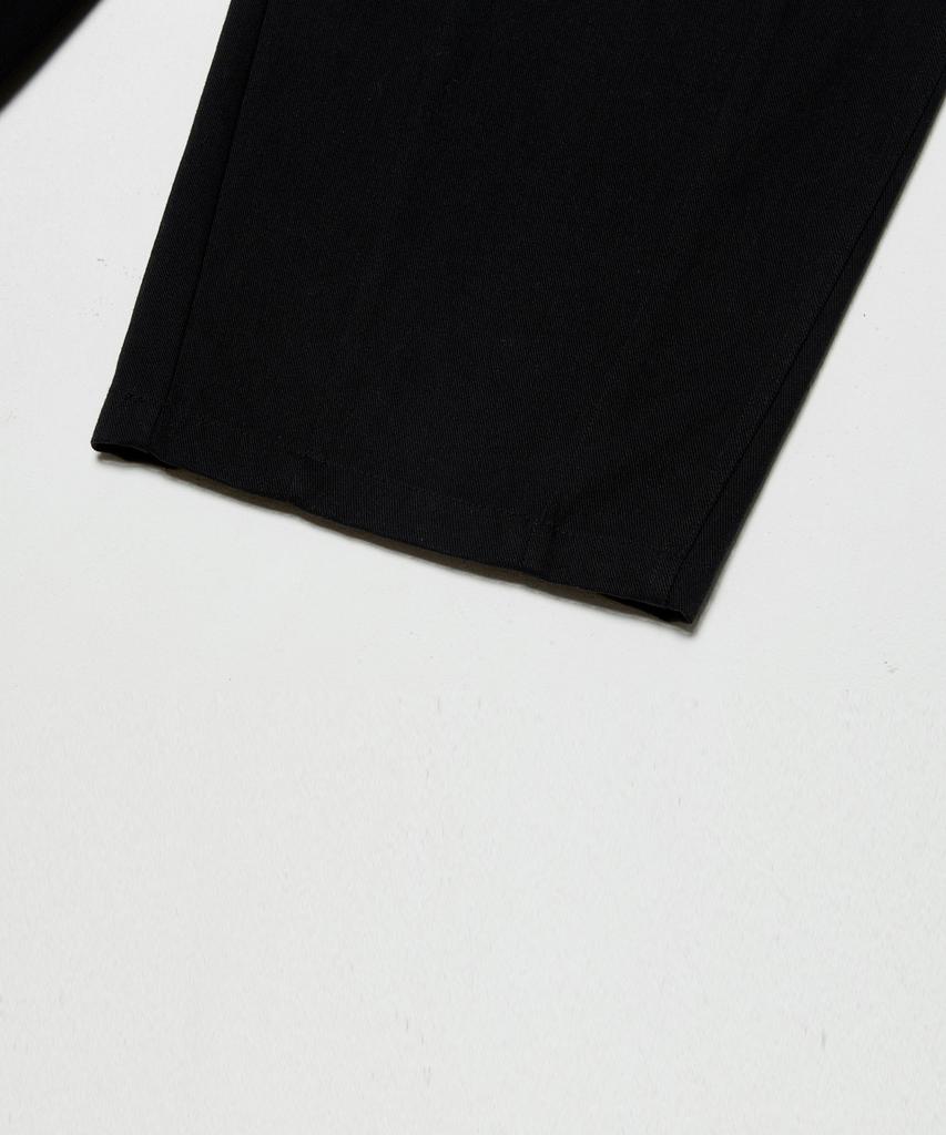GLW Wide Cut Balloon Pants Cotton Black