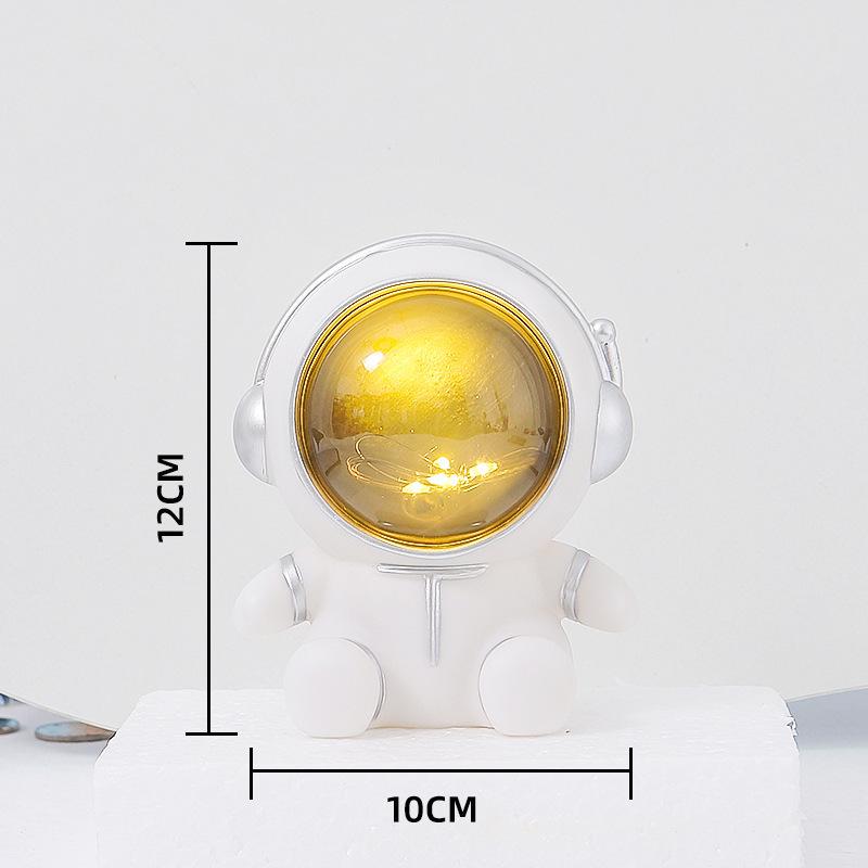 Astronaut Night Light Piggy Bank - Graduation & Birthday Gift for Boys