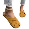 Women Flats Slippers Casual Slingback Mules Shoes Cozy Woman Sandals 2025 Summer Designer New Trend Brand Dress Mujer Zapatillas