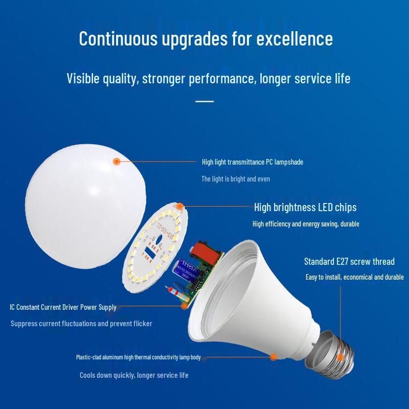 Liangtu E27 LED Light Bulb