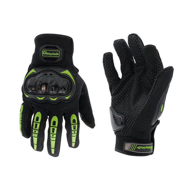 Motorcycle outdoor touchscreen anti-skid anti-collision gloves long finger ghost claw gloves