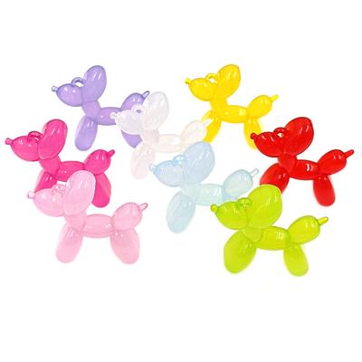 Forniture per Feste in Casa Perline Acriliche Color Gelatina 3pz Materiali Fatti a Mano Fai da Te Ciondoli Cane Palloncino Creazione di Gioielli per Orecchini Collana