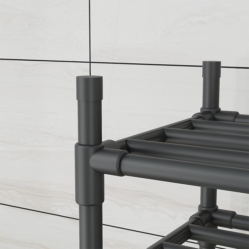 Rostfreies Mehrschichtiges Badezimmer- und Küchen-Aufbewahrungsregal Organizer