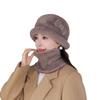New Korean Version Knitted Versatile Warmth and Thick Hat for Women Fashion Warm Wool Hat Rabbit Hair Mother
