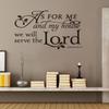 Vinyl Wall Stickers We Will Make The Main Wall Art For Home Decoration Do-Me Dd157