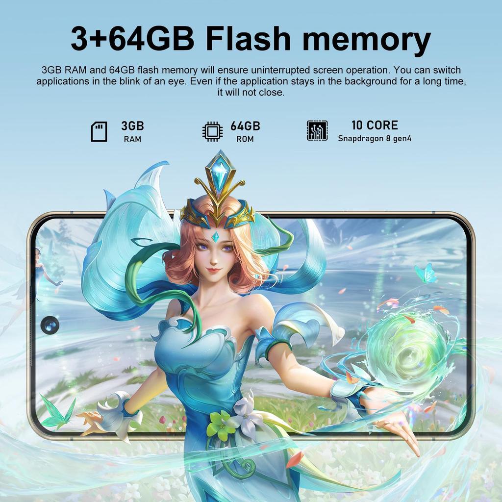 A17 Pro Max 5G Android Smart Phone 7.3-inch (16+1T)