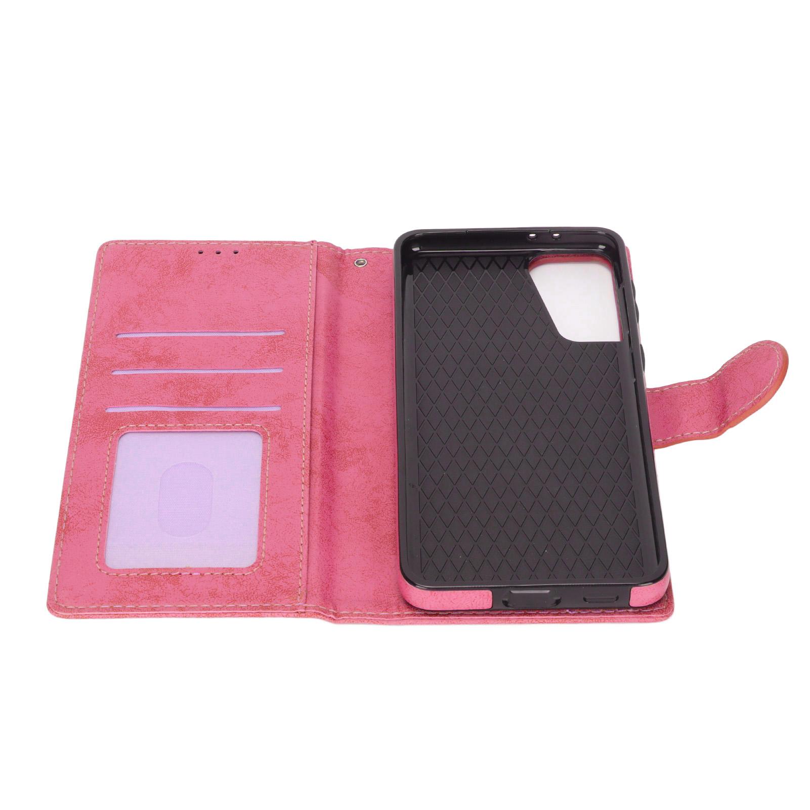 

2 in 1 Folding Phone Case Detachable Shockproof Waterproof Magnetic Wallet Case with Stand Function for Home Travelling розы красного