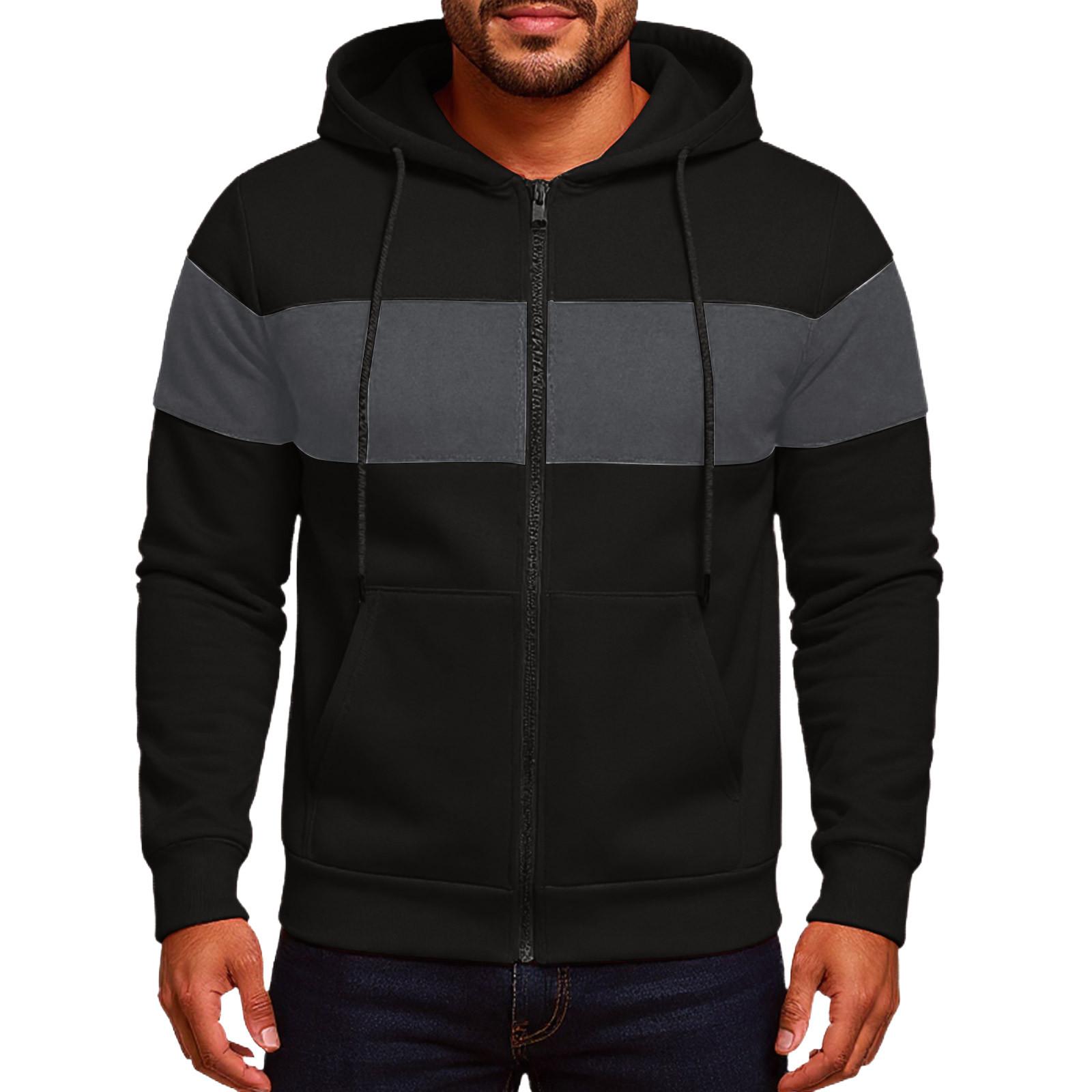 

Мужская куртка на молнии, повседневная куртка-кардиган в стиле ретро с длинными рукавами S