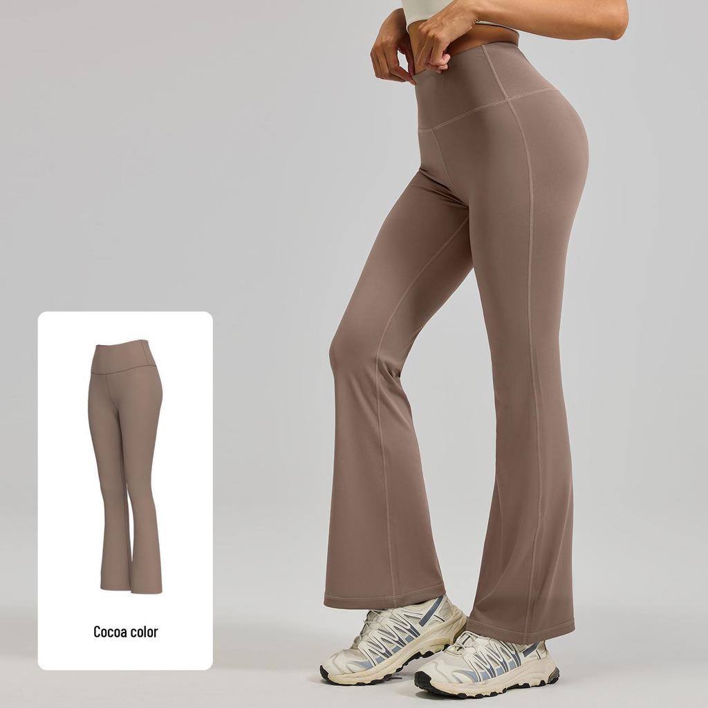 High-Waisted Slimming Color Block Sports Tank & Wide-Leg Yoga Pants Set for Women