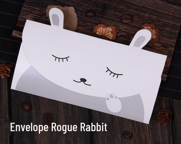 Creative Animal Cartoon Envelopes: Small Greeting Cards for Birthdays & Festivals