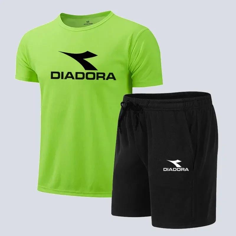 

Summer Fashion Suit Men s Shorts Suit Quick-drying Breathable Casual Jogging Sports Suit 3XL