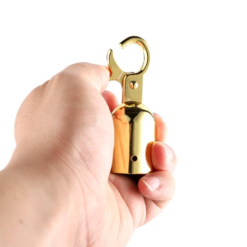 Set of 2 Sturdy Stainless Steel Materials Rope End Caps for Reliable Connection And Limitation Of Cords And Rope