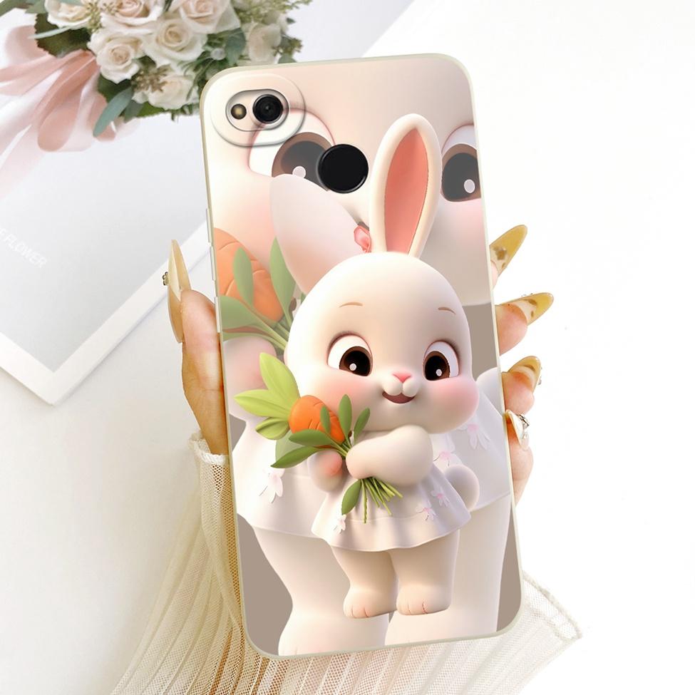 Phone Casing For Redmi 4x Cover Fashion Cartoon Cute Funny Painted Silicone Case For Xiaomi Redmi 4x