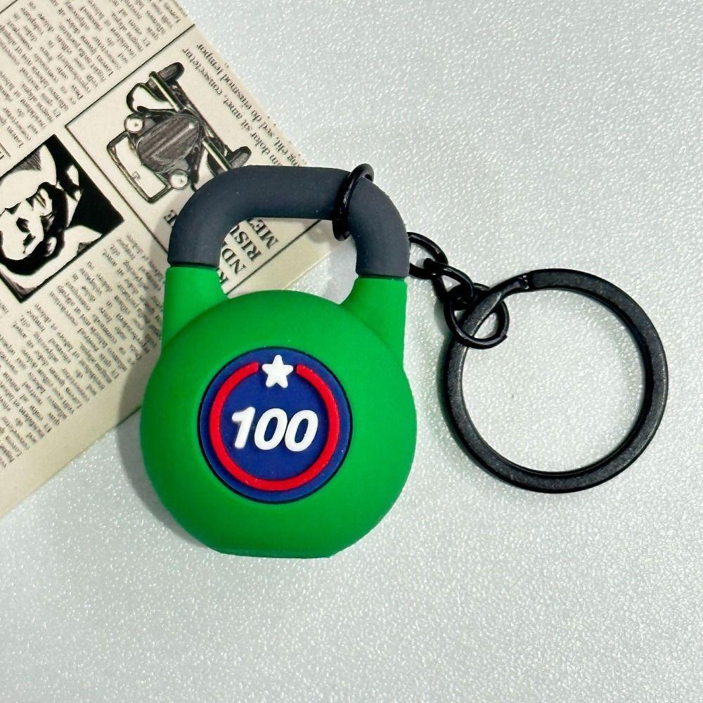 Water Cups Simulation Dumbbells Keyring Mini Fitness Series Pendant  Friends