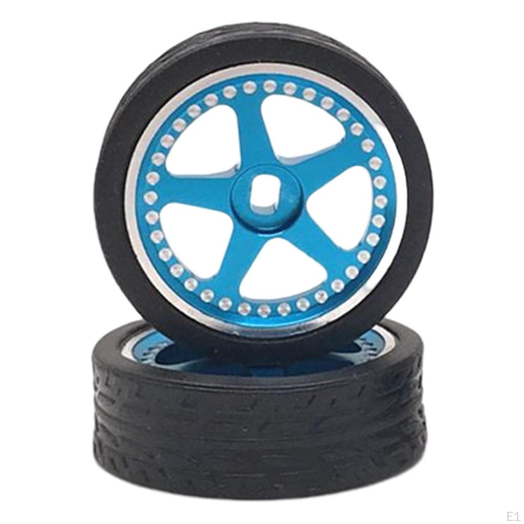 RC Wheel Hub Replacement Universal 4 Pieces for DIY Accessory