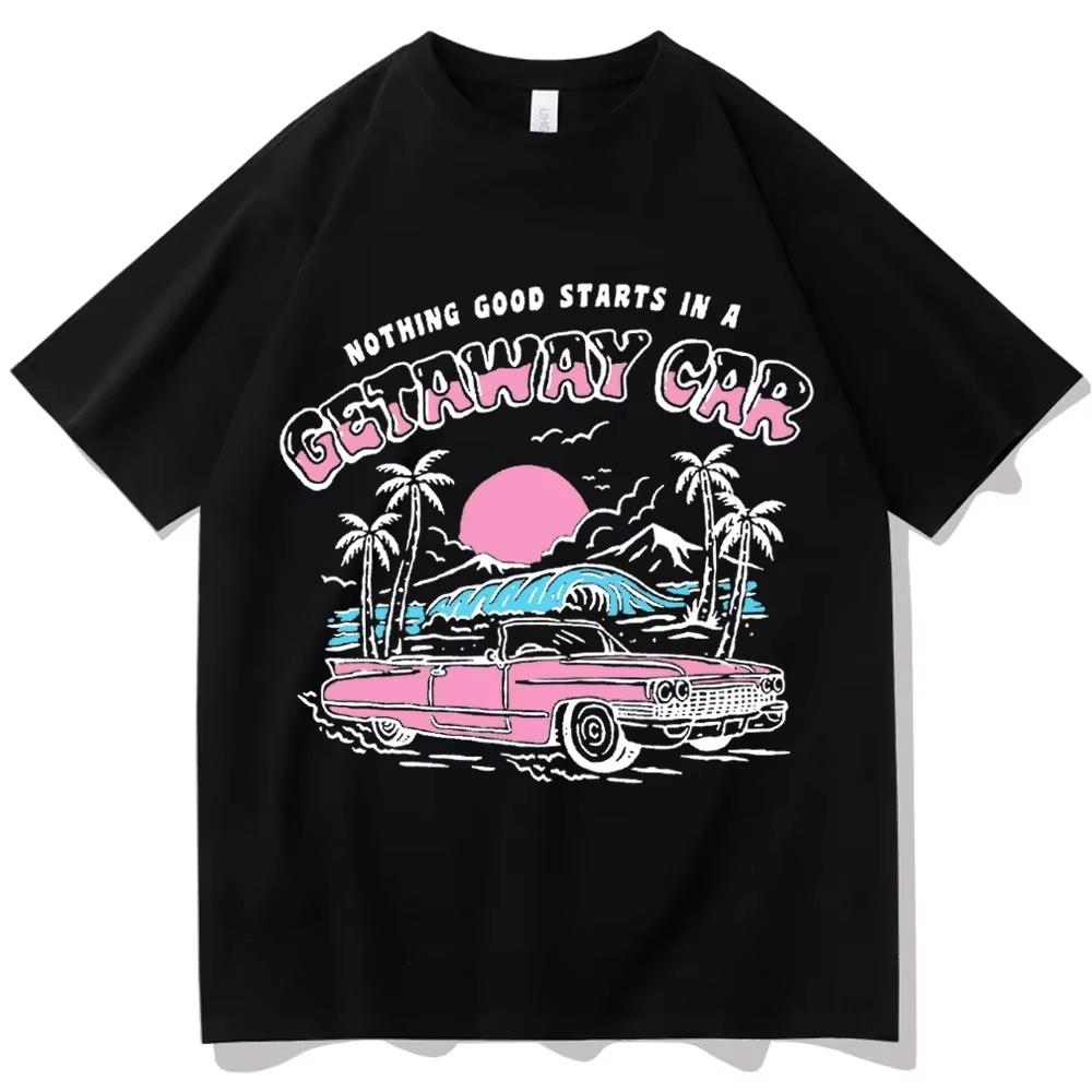 

Womens Tshirt with Collarless Short Sleeved Casual Loose Top Soft Elastic and Breathable Daily Streetwear Highend Tshirt S