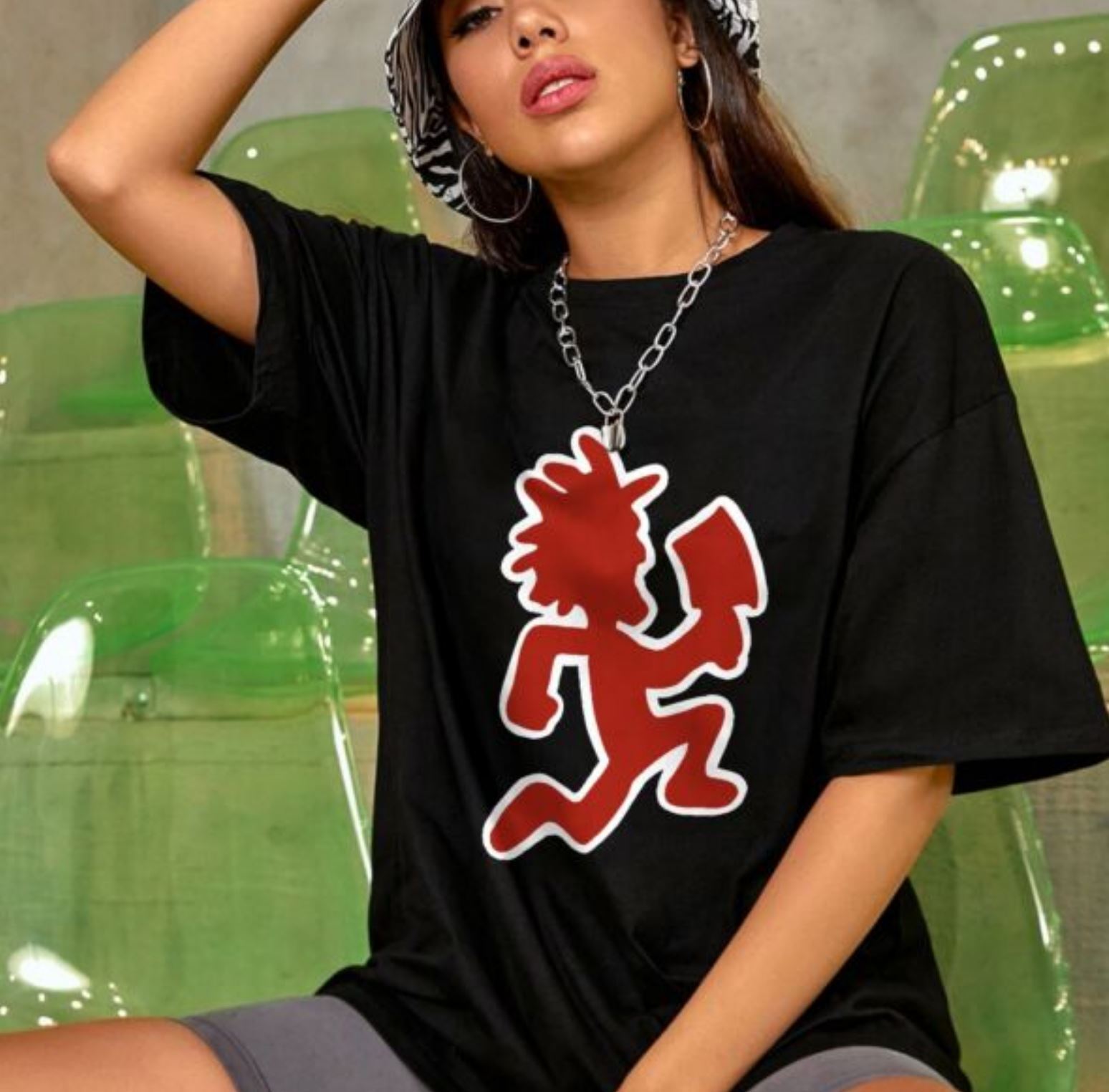 HATCHETMAN Insane Clown Posse ICP T-Shirt L