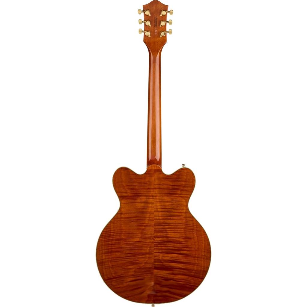 LTD Flame Okoume Broadkaster with Bigsby Rosewood Fingerboard Roundup Orange Gretsch Gretsch/Electromatic Double-Cut [Limited Edition]