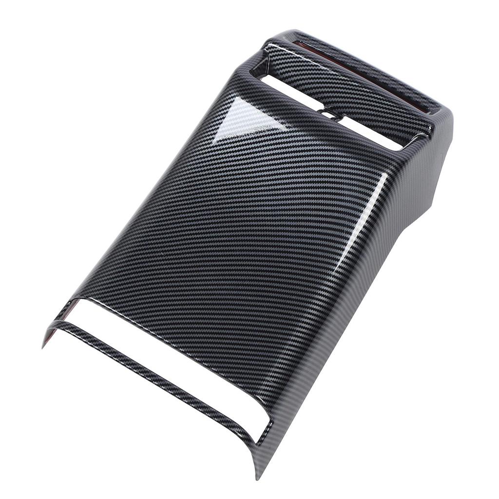 Kryt zadního větracího otvoru klimatizace Barva karbonových vláken Samolepicí Náhradní pro Isuzu D Max 2021 až 2024