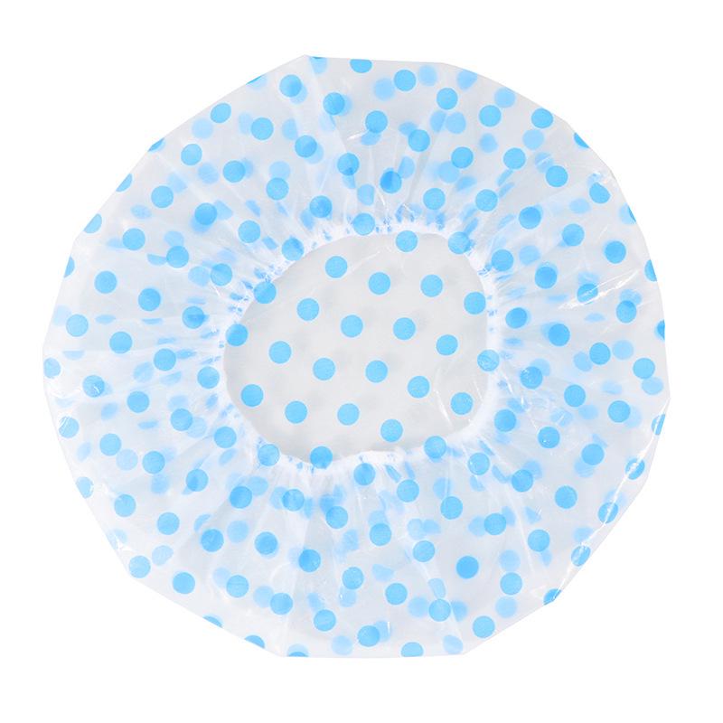 Reusable Waterproof Elastic Shower Cap for Women - Spa & Salon Hair Protection