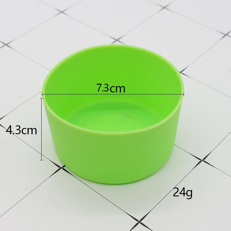 75mm Muti Color Silicone Cup Protection Case Storage Vacuum Bottle Compatitable For Stanley 30/40oz Anti Slip Scratch Resistant