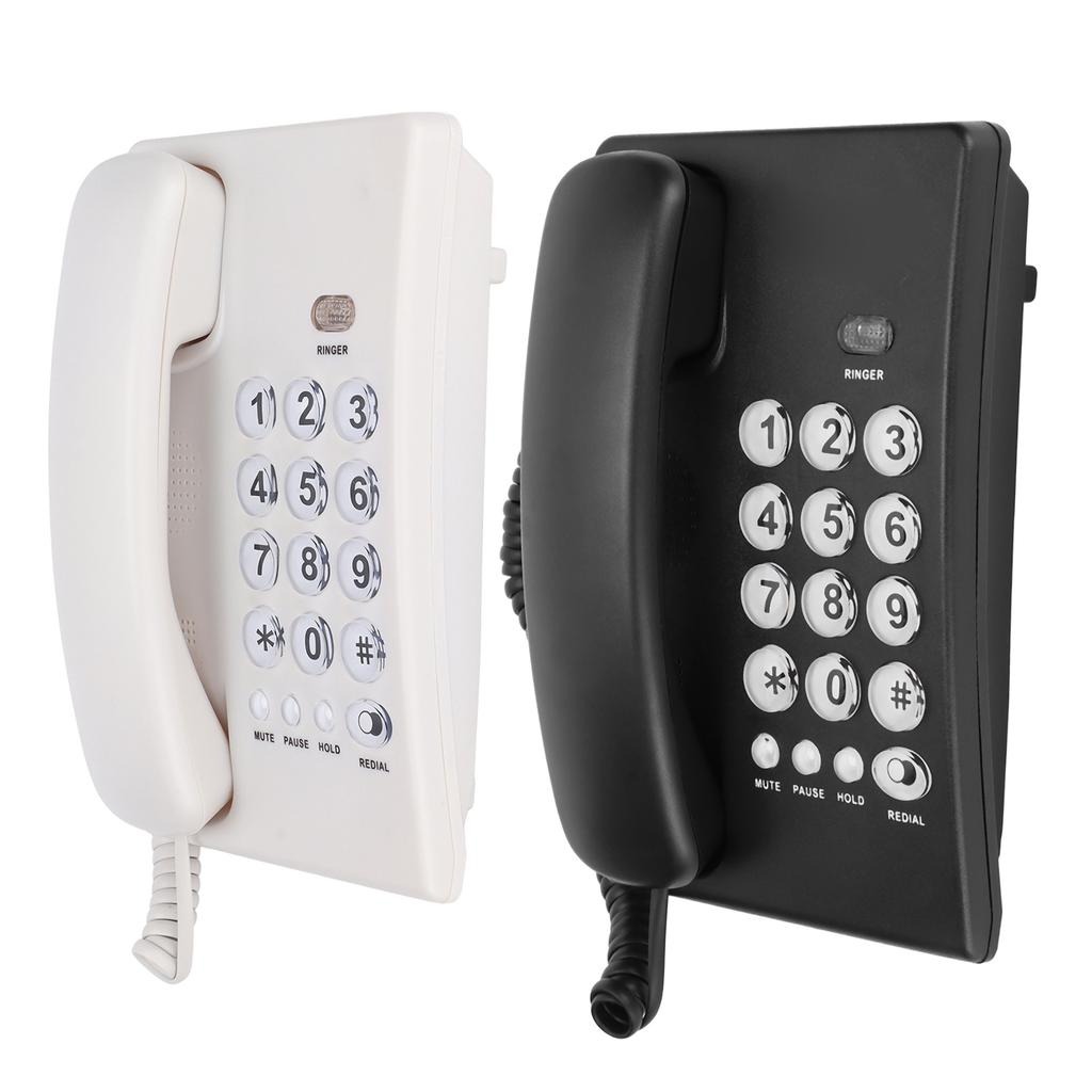 Kxt504 Desktop Corded Telephone Multifunctional Large Button Landline Phone For Home El Large Button Landline Phone