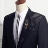 Steampunk Großer Zahnrad-Brosche Mechanische Schal Revers-Pin Flügel Kette Fünfecke Brustnadel für Frauen Mädchen Männer