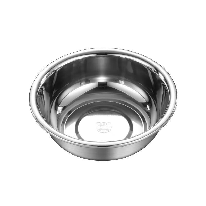ZISIZ 304 Stainless Steel Round Deep Basin