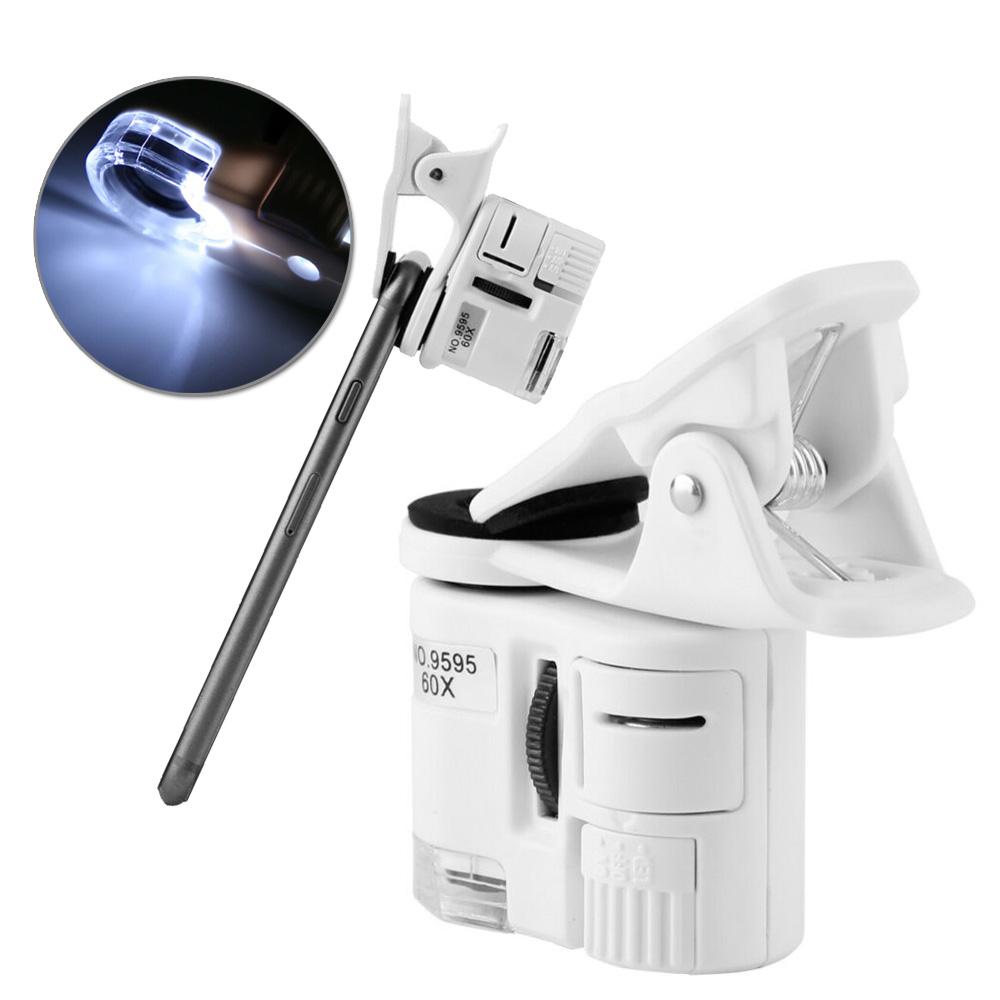 YGMOTO ZGDD ADD 9595W1 60 Times Magnifying Glass Mobile Phone HD Microscope with Led Light YGMOTO ZGDD ADD 9595W1 60 Times Magnifying Glass Mobile Phone HD Microscope with Led Light