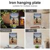 Metal Wall Art Sea Turtle Vertical Tin Sign Home Bar Decor