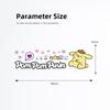 SKCW6 Sanrio Car Body Decoration Stickers Kawaii Cartoon Decal For Hyundai Volkswagen Toyota BMW Honda Jaguar Cadillac Alfa Romeo KIA