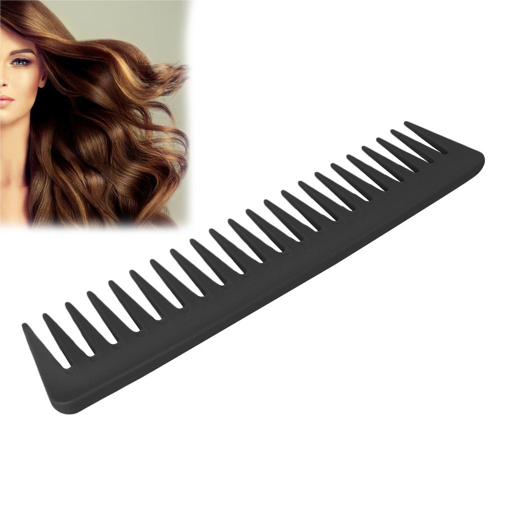 Wide Teeth Comb Rounded Large Hair No Handle Detangling Comb for Curly Hair Wet Dry Hair