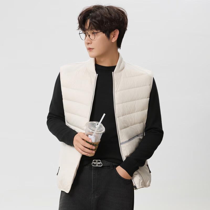 Xuezhongfei Unisex Hooded Down Vest X2521322729F