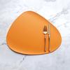 Nordic Faux Leather Waterproof Heat-Resistant Dining Placemat & Coaster Set