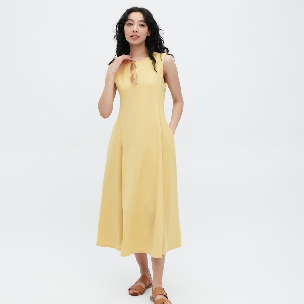 

Платье UNIQLO JAPAN Ultra Stretch Airism без рукавовСтандартная длина112,5123,5 см