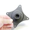 17Mm Ball Head Mount Bracket Adjustable Tilts Swivels for 75Mm VESA Pattern Portable Screens