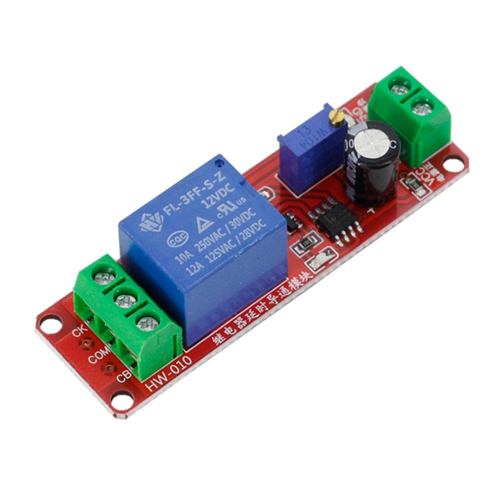 DC 5V 12V Time Delay Relay NE555 Time Relay Shield Timing Relay Timer Control Switch Car Relays Pulse Generation Duty Cycle Relays 5