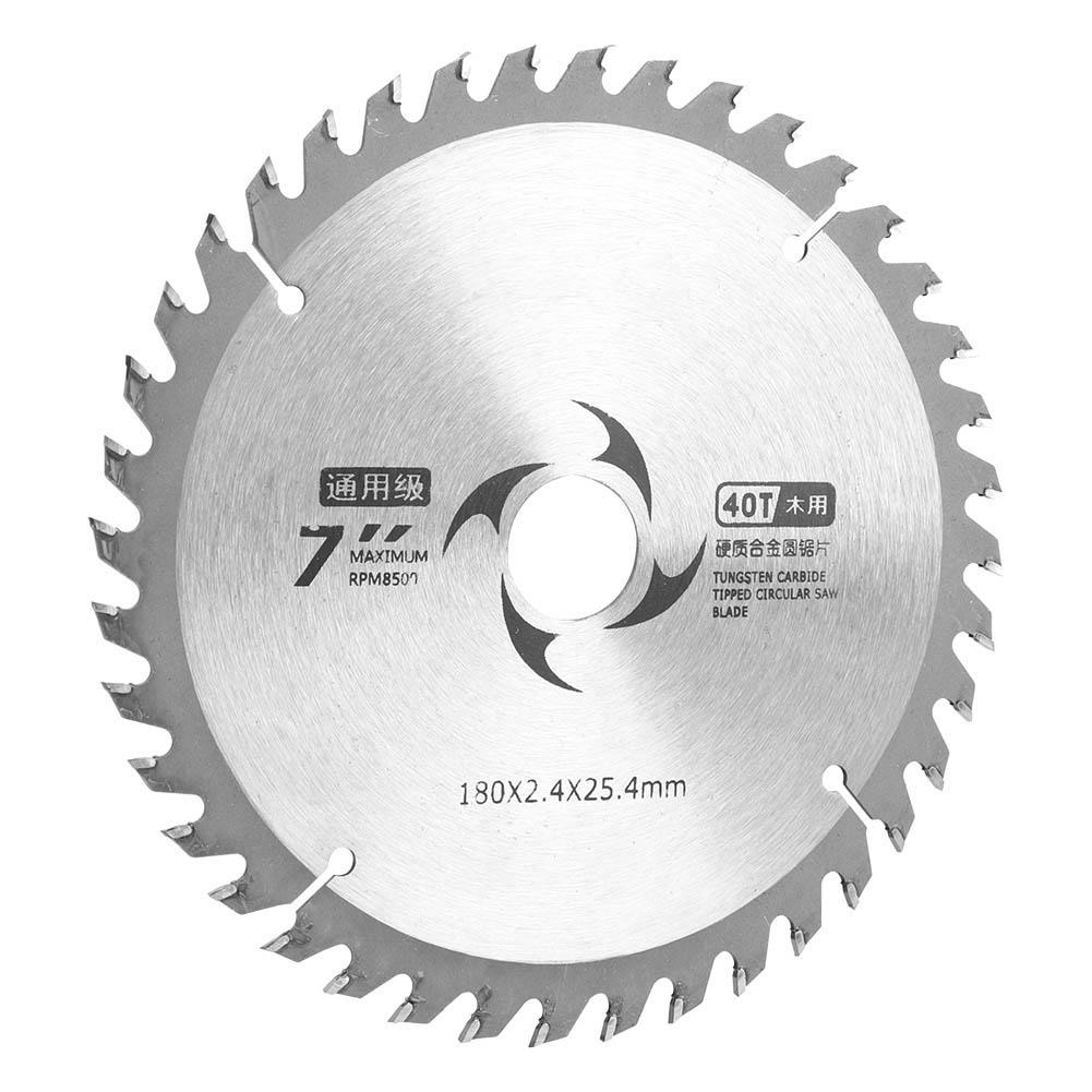 

Дисковая пила из карбида, круглый отрезной диск для резки древесины, деревообрабатывающие инструменты 7 дюймов 40 зубьев
