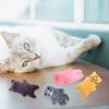 Katzen Spielzeug Bissfest Weich Cartoon Kaninchen Form Haustier Katze Kätzchen Teaser Katzenminze Spielzeug Haustier Zubehör