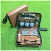 Golf Tool Kit Bag - Large Capacity Leather Organizer, Multi-functional Portable Golf Accessory Case for Travel & Storage