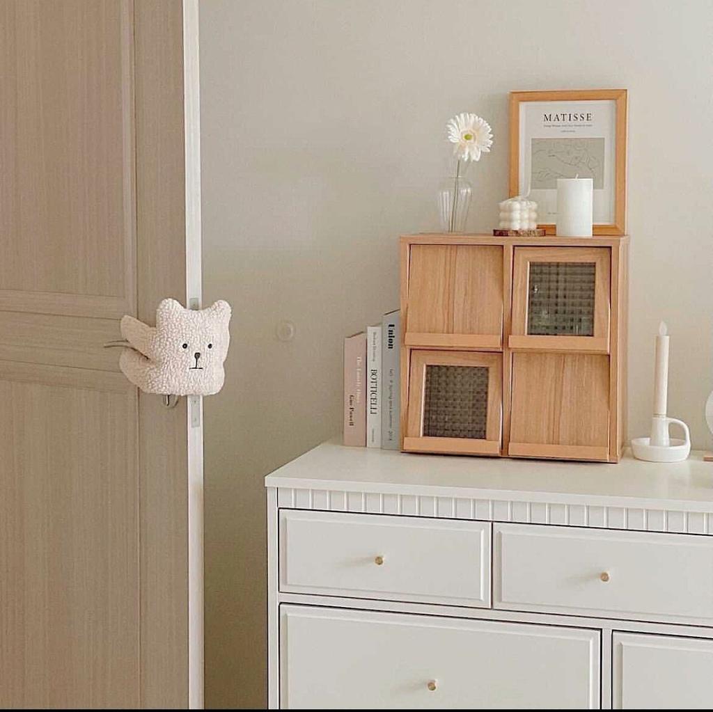 Dehnbarer Türstopper Geschenk - Klemmschutz verhindert Zuschlagen, Weihnachtsgeschenk für Weihnachten/Halloween/Thanksgiving