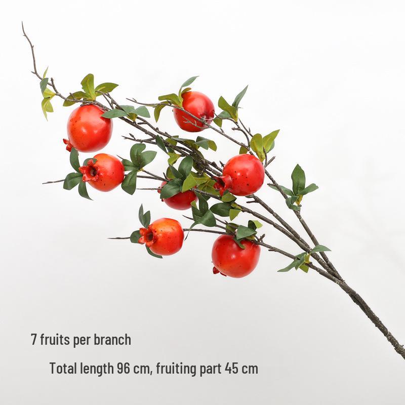 Floor-Standing Artificial Flower Branch Arrangement Vase for Living Room Entrance Decor