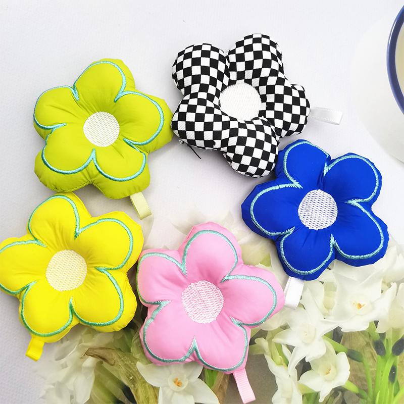 

Симпатичные тканевые мягкие игрушки Цветочный брелок Симпатичный шнурок Сумка Diy Автомобильный брелок для ключей