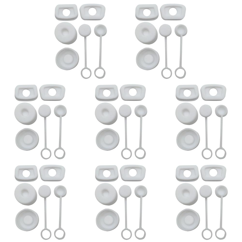 1-8er Set Silikon Auslaufsicherer Stopper für Stanley Cup 30oz/40oz 1.0 Becher Zubehör Wasserflasche Strohhalm Abdeckung Kappe Auslaufstopper