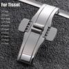 Per Tissot 1853 T035617 T035439 Fibbia per Orologio in Acciaio Inossidabile Chiusura a Farfalla Fibbia per Cinturino Metallo Pulsante per Orologio Accessorio per Cinturino